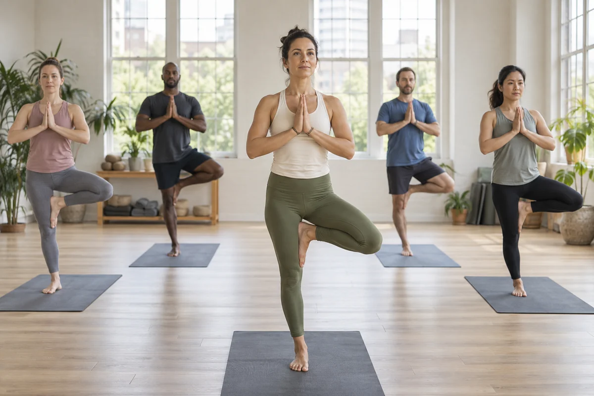 Fitness & yoga booking experience